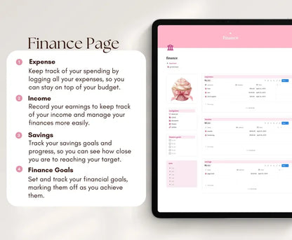 Premediboy Student Planner — Coquette Aesthetic Notion Template